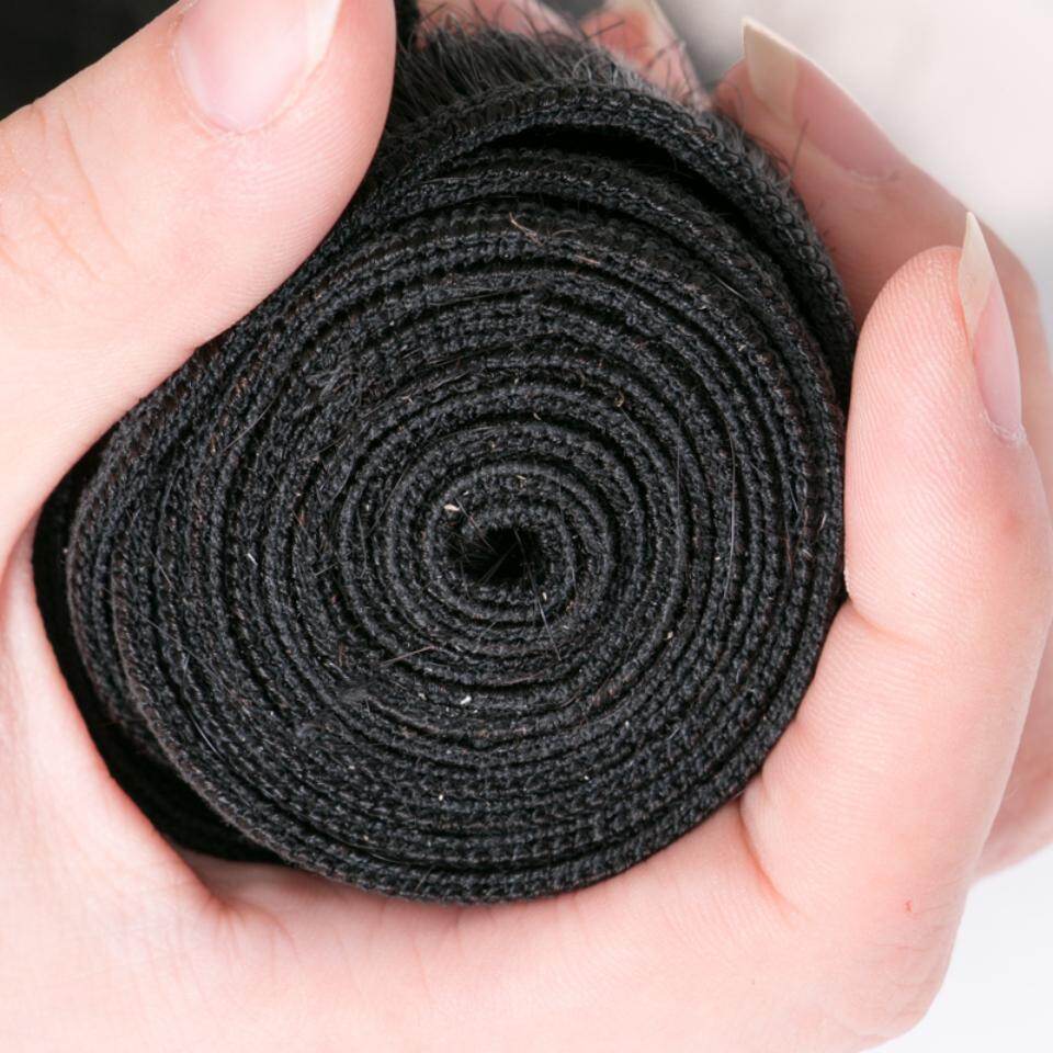 (B1) Body Wave Bundles Human Hair 3 Bundles Natural Black Color Virgin Weave Bundles Hair Extensions